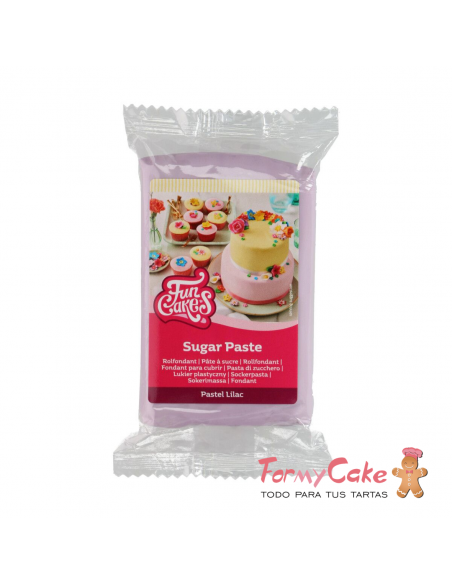 Fondant Lila Claro 250gr Funcakes
