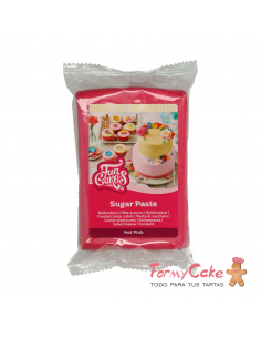 Fondant Rosa Intenso 250gr Funcakes
