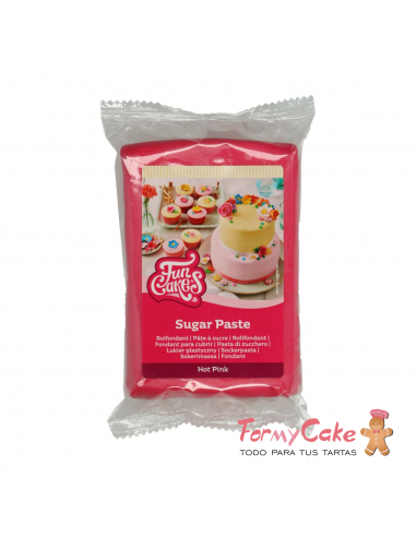 Fondant Rosa Intenso 250gr Funcakes