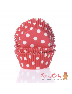 Cápsulas House of Marie Roja con Lunares 50ud