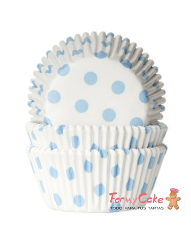 Cápsulas House of Marie Lunares Azules 50ud