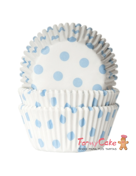 Cápsulas House of Marie Lunares Azules 50ud