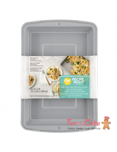 Molde Metal Rectangular 33x22.9cm Wilton