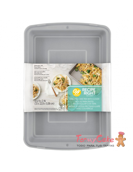 Molde Metal Rectangular 33x22.9cm Wilton