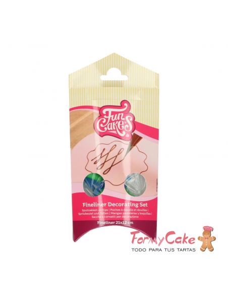 Mangas Pasteleras Fineliner 10ud Funcakes