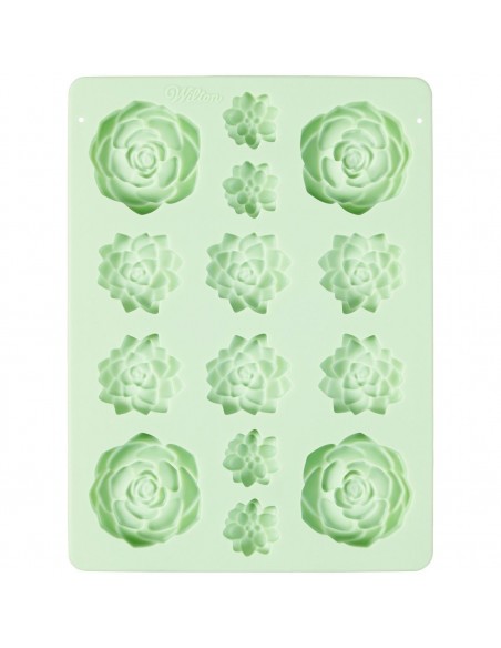 Molde Silicona Suculentas Wilton