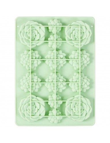 Molde Silicona Suculentas Wilton