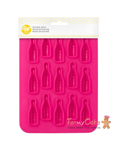 Molde Silicona Champán Wilton