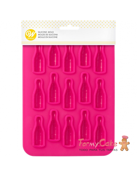 Molde Silicona Champán Wilton