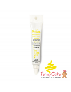 Gel Decorativo Amarillo Decorpenna, 20gr Decora