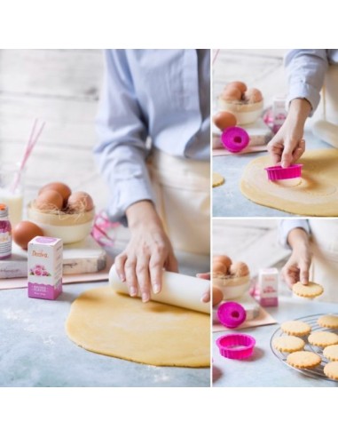 Set 6 Cortadores De Círculo Rizado Decora