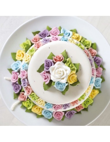 Rosas Comestibles Rosas 8ud Decora