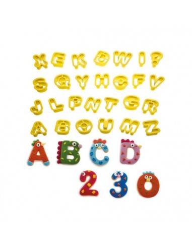 Cortantes Números y Letras Pequeñas Decora