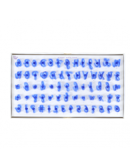 Marcadores De Alfabeto y Números, Colección 1, PME