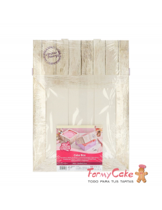 Caja Decorada para Tartas Diseño Pure 32x32x11,5cm 2ud Funcakes