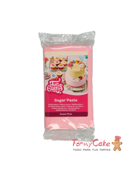 Fondant Rosa Claro 250gr Funcakes