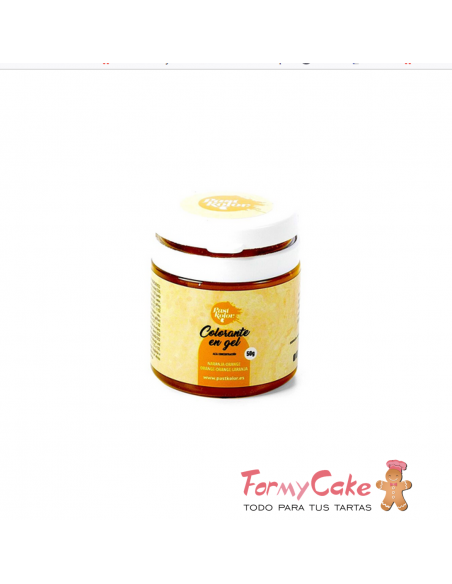 Colorante Gel Naranja 50gr PastKolor
