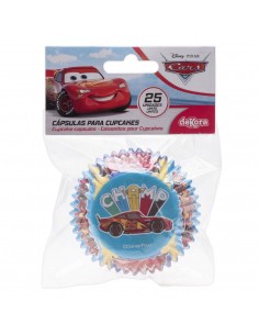 Cápsulas Cars 25ud Dekora 2