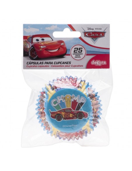 Cápsulas Cars 25ud Dekora