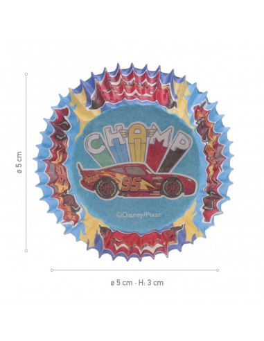 Cápsulas Cars 25ud Dekora