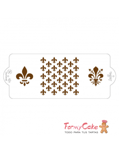 Stencil Lirio 15x25 cm Decora