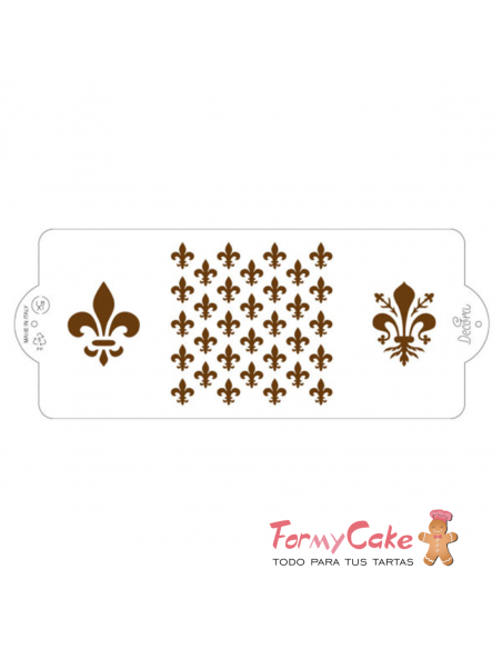 Stencil Lirio 15x25 cm Decora