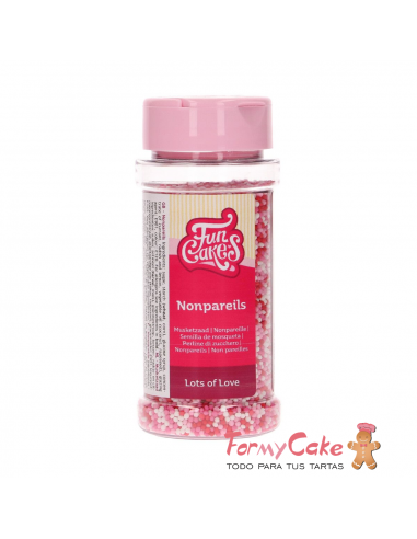 Nonpareils Mucho Amor 80gr Funcakes