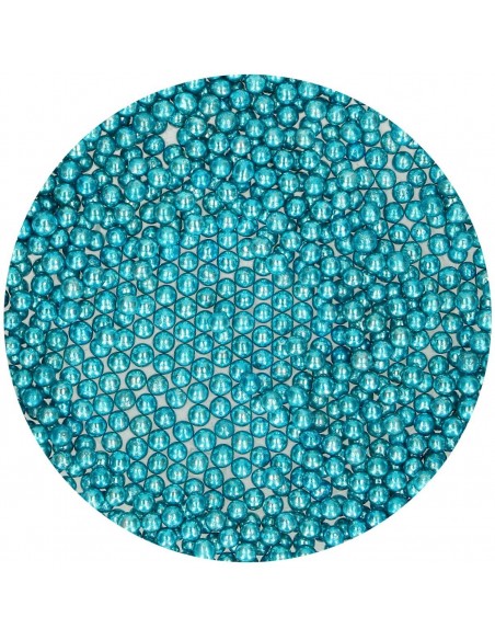 Perlas Azules Metalizadas 80gr Funcakes