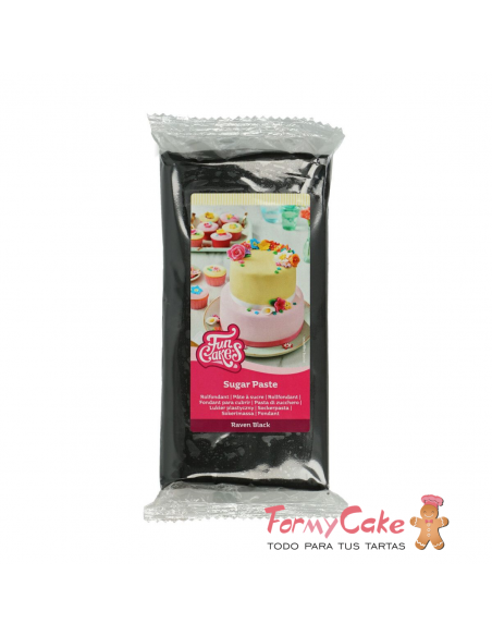 Fondant Funcakes  1 kg Raven Black