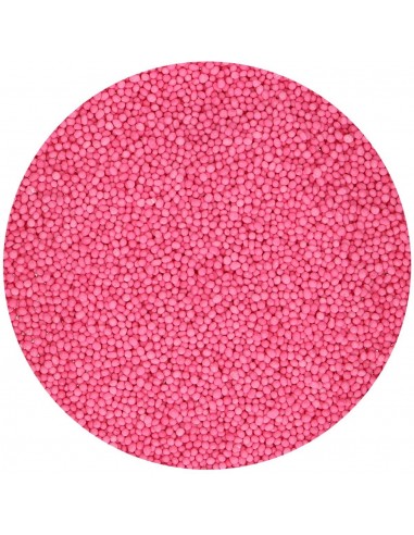 Nonpareils Rosa Intenso 80gr Funcakes