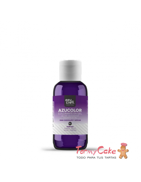 Colorante Gel Púrpura 50gr Azucolor