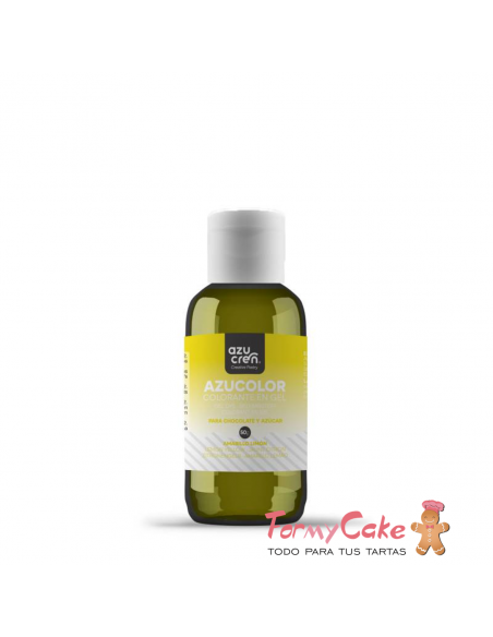 Colorante Gel Amarillo Limón 50gr Azucolor
