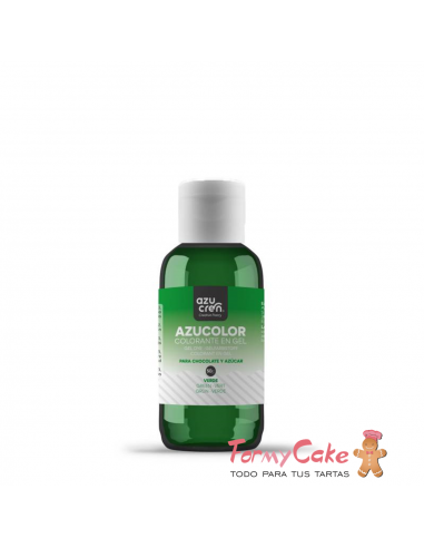Colorante Gel Verde 50gr Azucolor