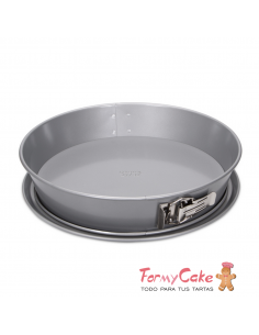Molde Metal Stadter Redondo Desmoldable 29cm