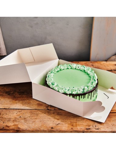 Caja Blanca para Tartas 32x32x11.5 (2ud)