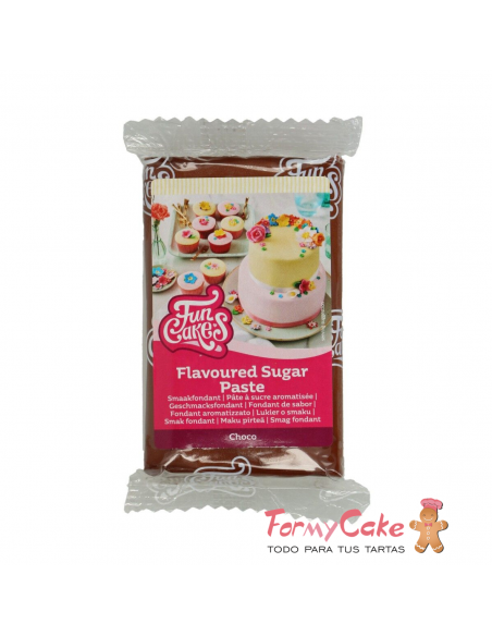 Fondant Funcakes Marrón 250gr