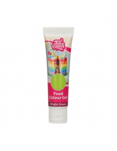 Colorante Gel Holly Green 30g Funcakes