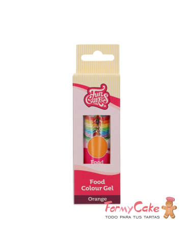Colorante Gel Orange 30g Funcakes