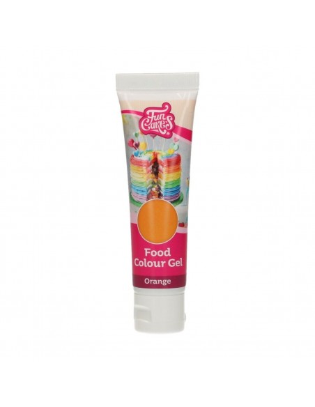 Colorante Gel Orange 30g Funcakes
