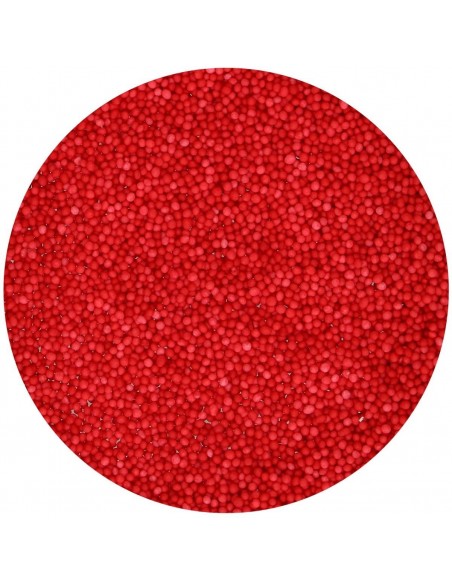 Nonpareils Rojos 80gr Funcakes