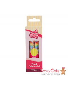 Colorante Gel Yellow 30g Funcakes