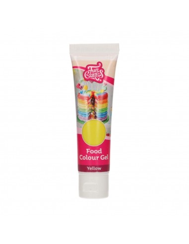 Colorante Gel Yellow 30g Funcakes