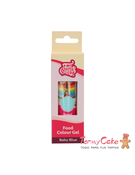 Colorante Gel Baby Blue 30g Funcakes