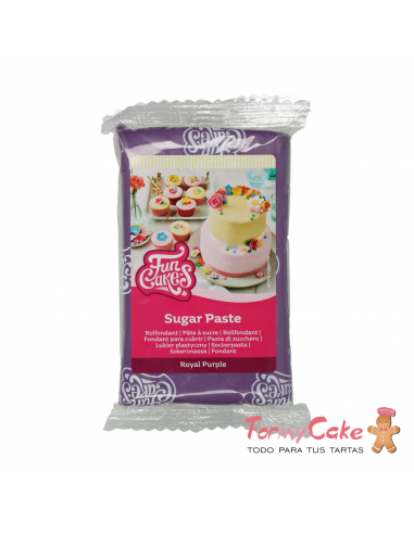 Fondant Funcakes Púrpura Real 250gr