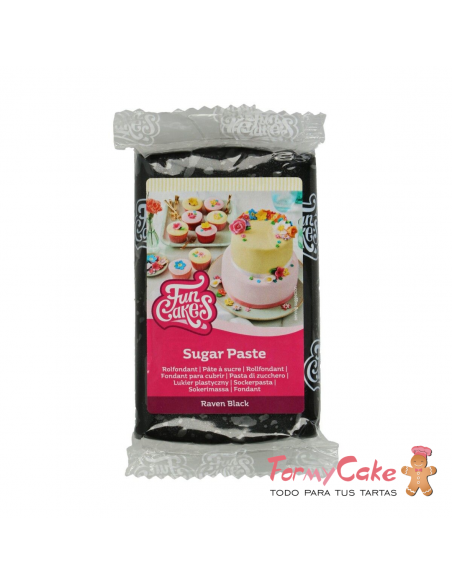 Fondant Funcakes Negro 250gr