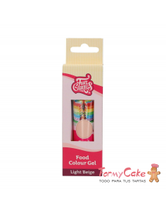 Colorante Gel Light Beige 30g Funcakes