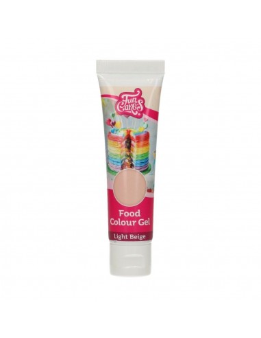 Colorante Gel Light Beige 30g Funcakes