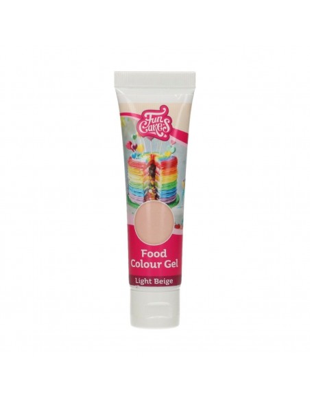 Colorante Gel Light Beige 30g Funcakes