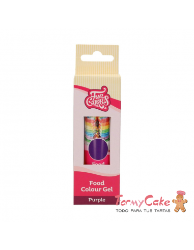Colorante Gel Morado 30g Funcakes