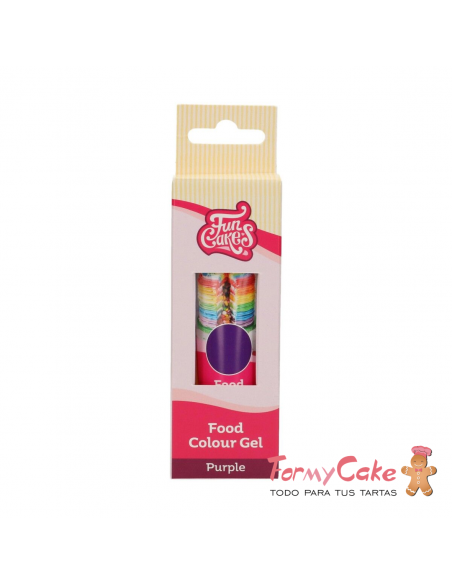 Colorante Gel Morado 30g Funcakes